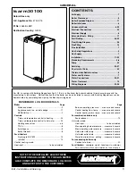 Preview for 3 page of Ideal Boilers isar m30100 Installation And Servicing