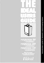 Ideal Boilers Response 100 User Manual preview