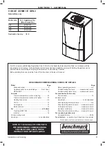 Предварительный просмотр 9 страницы Ideal Boilers VOGUE COMBI C32IE Installation & Servicing