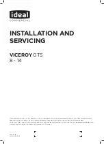 ideal commercial VICEROY GTS 8 Installation And Servicing preview