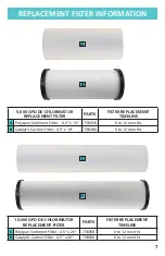 Preview for 7 page of IDEAL H2O 738317 Setup And Maintenance Manual