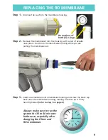 Preview for 9 page of IDEAL H2O Classic RO System 150 GPD Setup And Maintenance Manual