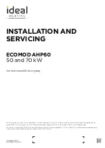 Ideal Heating ECOMOD AHP60 50 kW Installation And Servicing preview