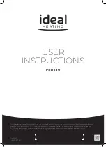 Ideal Heating POD HIU User Instructions предпросмотр