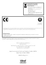 Preview for 8 page of Ideal Heating QAA55 Instructions Manual