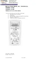 IDEAL INDUSTRIES 61-484 Service Information preview