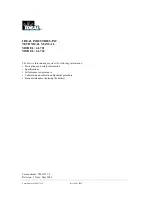 IDEAL INDUSTRIES 61-721 Technical Manual предпросмотр