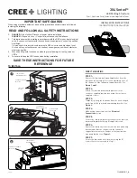 Предварительный просмотр 1 страницы IDEAL INDUSTRIES CREE LIGHTING 304 Series Installation Instructions