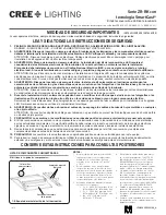 Предварительный просмотр 6 страницы IDEAL INDUSTRIES CREE LIGHTNING ZR-RK Series Installation Instructions Manual