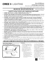 Предварительный просмотр 11 страницы IDEAL INDUSTRIES CREE LIGHTNING ZR-RK Series Installation Instructions Manual