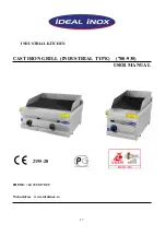 Preview for 17 page of IDEAL INOX 700 Series Manual