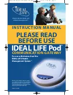 Ideal Life Gluco-Manager ILP 0001 Instruction Manual preview