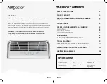 Preview for 2 page of Ideal Living AIRDoctor AD2000 User Manual