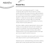 Preview for 2 page of Ideal Living AquaTru Carafe Owner'S Manual