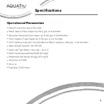 Preview for 7 page of Ideal Living AquaTru Carafe Owner'S Manual