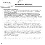 Preview for 32 page of Ideal Living AquaTru Carafe Owner'S Manual