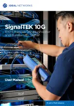 IDEAL Networks SignalTEK 10G User Manual preview