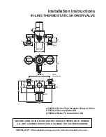 Ideal-Standard A5322AA Installation Instructions Manual preview