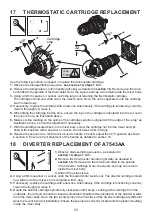 Предварительный просмотр 23 страницы Ideal-Standard Ceratherm C100 A7537AA Installation Instructions Manual