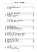 Preview for 2 page of Ideal-Standard Ceratherm T125 Installation Instructions Manual