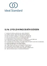 Ideal-Standard iLife 2 T4887EO Manual For Use, Installation And Maintenance предпросмотр