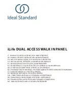 Preview for 1 page of Ideal-Standard iLife T4875EO Manual For Use, Installation And Maintenance