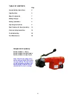 Предварительный просмотр 5 страницы Ideal-Tridon Strapbinder Operation, Parts And Safety Manual