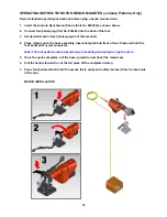 Предварительный просмотр 14 страницы Ideal-Tridon Strapbinder Operation, Parts And Safety Manual