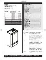 Preview for 3 page of IDEAL 100 Installation & Servicing Manual