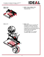 Preview for 9 page of IDEAL 1038 Operating Instructions Manual