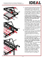 Preview for 19 page of IDEAL 1038 Operating Instructions Manual