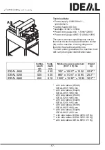 Preview for 57 page of IDEAL 10485002 Operating Instructions Manual