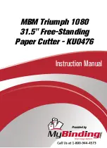 IDEAL 1080 Instruction Manual preview