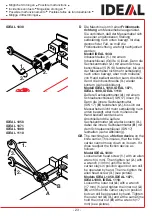 Preview for 24 page of IDEAL 1080 Instruction Manual