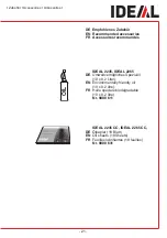 Preview for 49 page of IDEAL 11224501 Operating Instructions Manual