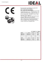 Preview for 441 page of IDEAL 11224501 Operating Instructions Manual