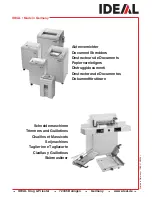 Предварительный просмотр 32 страницы IDEAL 2220 Operating Instructions Manual