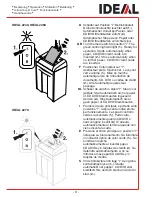 Preview for 9 page of IDEAL 2240 Operating Instructions Manual