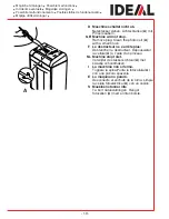 Preview for 19 page of IDEAL 2240 Operating Instructions Manual