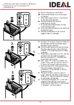 Preview for 13 page of IDEAL 2350 Operating Instructions Manual