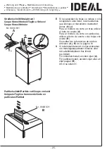 Preview for 26 page of IDEAL 2360 Instruction Manual