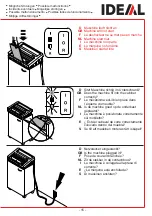 Предварительный просмотр 15 страницы IDEAL 2402 Operating Instructions Manual