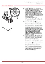 Предварительный просмотр 20 страницы IDEAL 2445 CC Oil Operating Instructions Manual