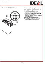 Preview for 87 page of IDEAL 2445 Operating Instructions Manual