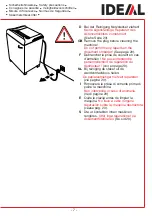 Preview for 7 page of IDEAL 2501 Operating Instructions Manual