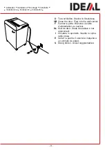 Preview for 9 page of IDEAL 2501 Operating Instructions Manual