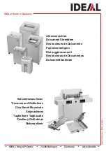 Preview for 40 page of IDEAL 2603/2 SM/C Operating Instructions Manual