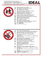 Preview for 3 page of IDEAL 2603 cross/cut Operating Instructions Manual