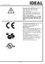 Предварительный просмотр 93 страницы IDEAL 2604 Operating Instructions Manual