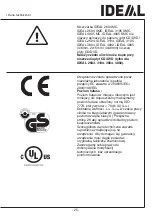 Предварительный просмотр 349 страницы IDEAL 2604 Operating Instructions Manual